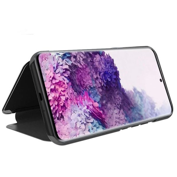 Funda COOL Flip Cover para Samsung G980 Galaxy S20 Clear View Negro - Image 2