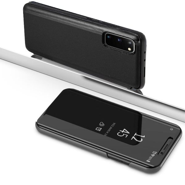 Funda COOL Flip Cover para Samsung G980 Galaxy S20 Clear View Negro - Image 3