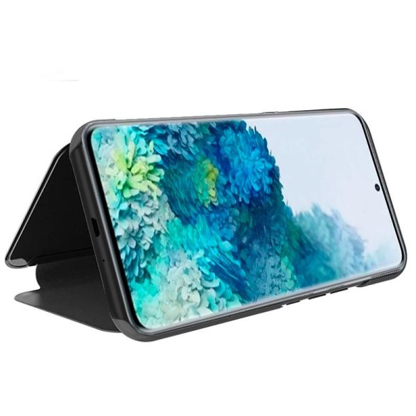 Funda COOL Flip Cover para Samsung G985 Galaxy S20 Plus Clear View Negro - Image 2