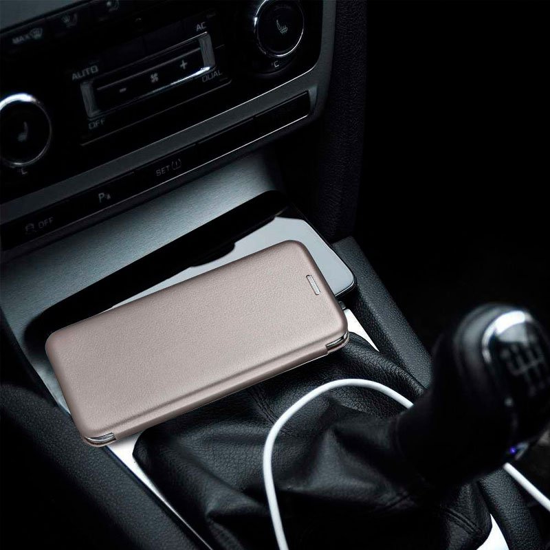 Funda COOL Flip Cover para Samsung S906 Galaxy S22 Plus Elegance Plata - Image 7