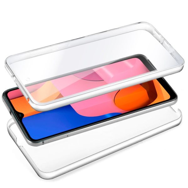 Funda COOL Silicona 3D para Samsung A207 Galaxy A20s (Transparente Frontal + Trasera) - Image 2