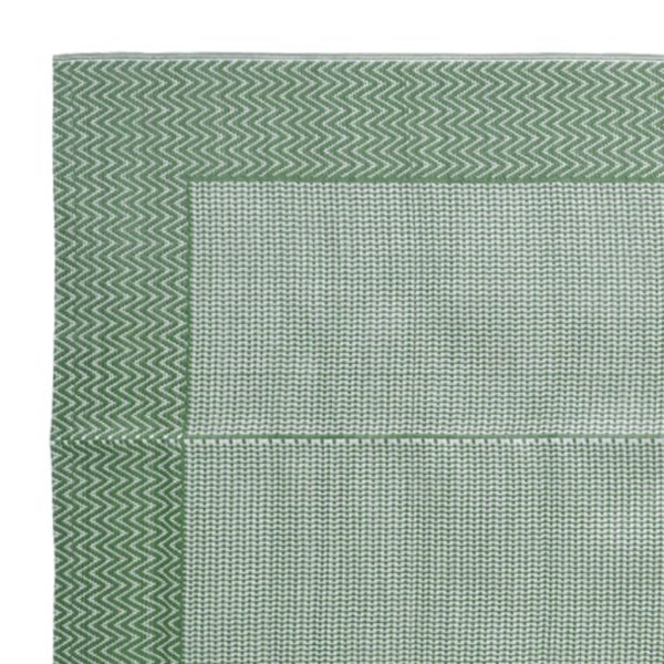 Tapete de exterior 140x200 cm PP verde - Image 4