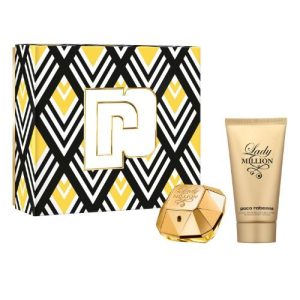 Coffret Lady Million Paco Rabanne EDP 50 ml + Body Lotion 75 ml