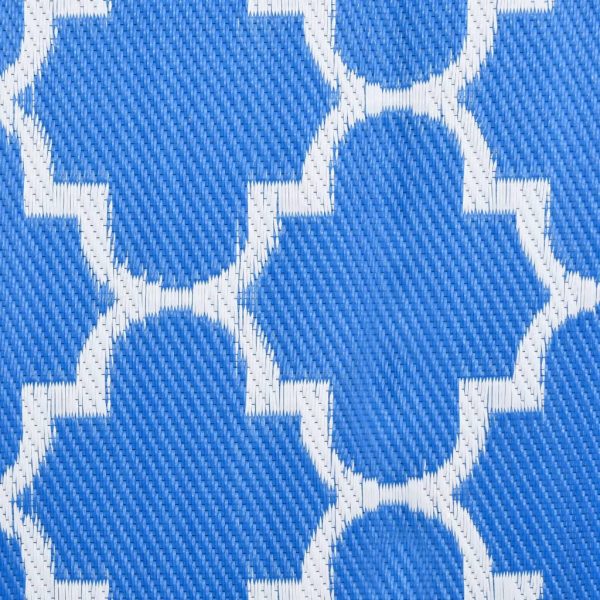 Tapete de exterior 120x180 cm PP azul - Image 6