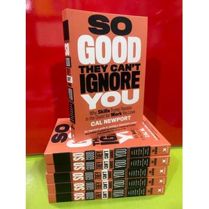 So Good they can't ignore you- Carl Newport photo 2