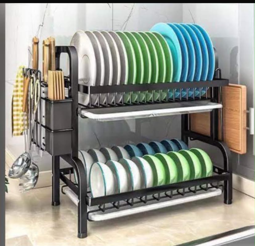 2 step plate rack
