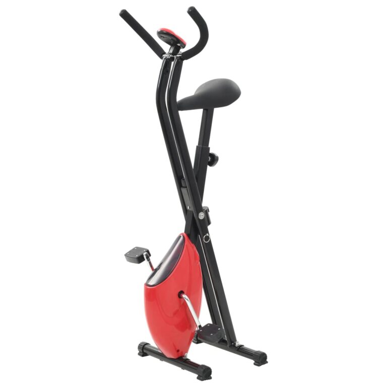 Bicicleta estática X-Bike resistência de correia vermelho - Image 3