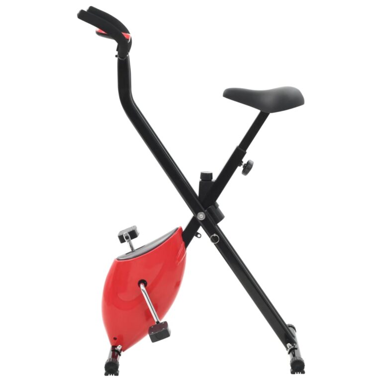 Bicicleta estática X-Bike resistência de correia vermelho - Image 5