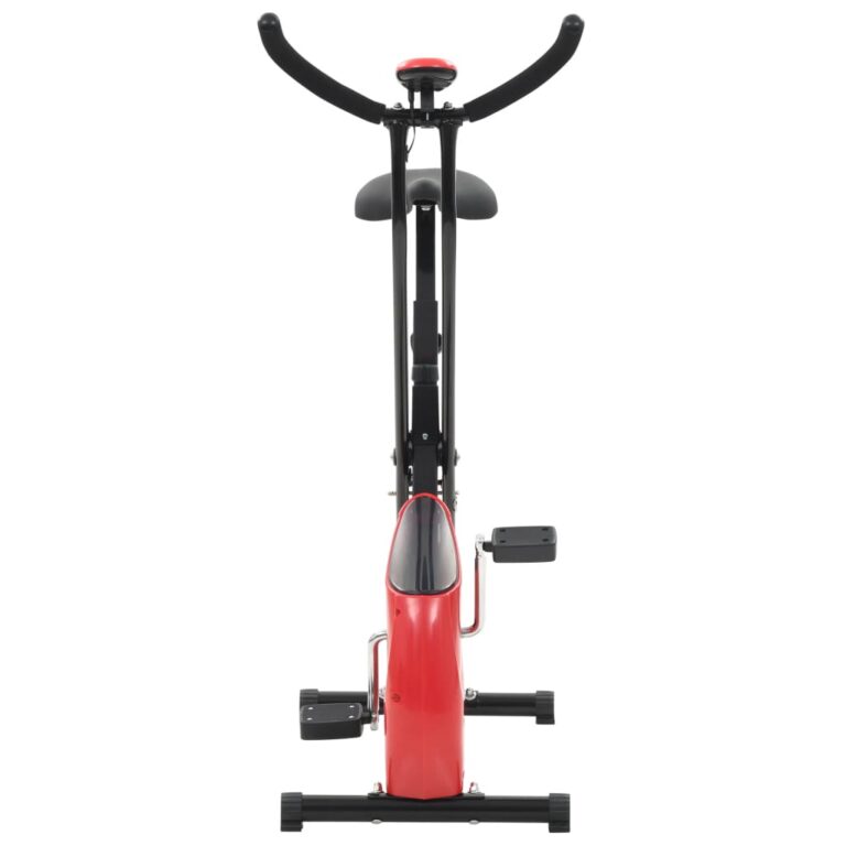 Bicicleta estática X-Bike resistência de correia vermelho - Image 6