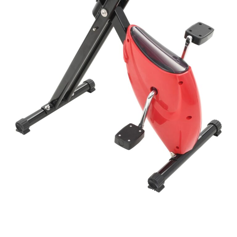 Bicicleta estática X-Bike resistência de correia vermelho - Image 8