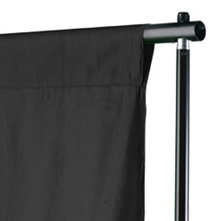 Fundo fotográfico em algodão preto 500x300 cm - Image 3