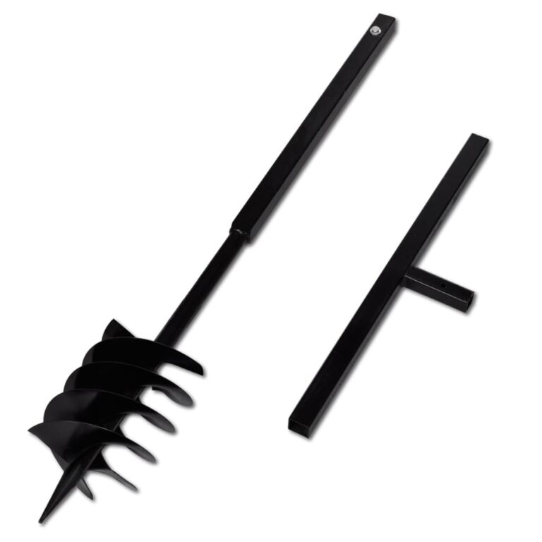 Broca de solo manual 180 mm com tubo de prolongamento 9 m aço - Image 3