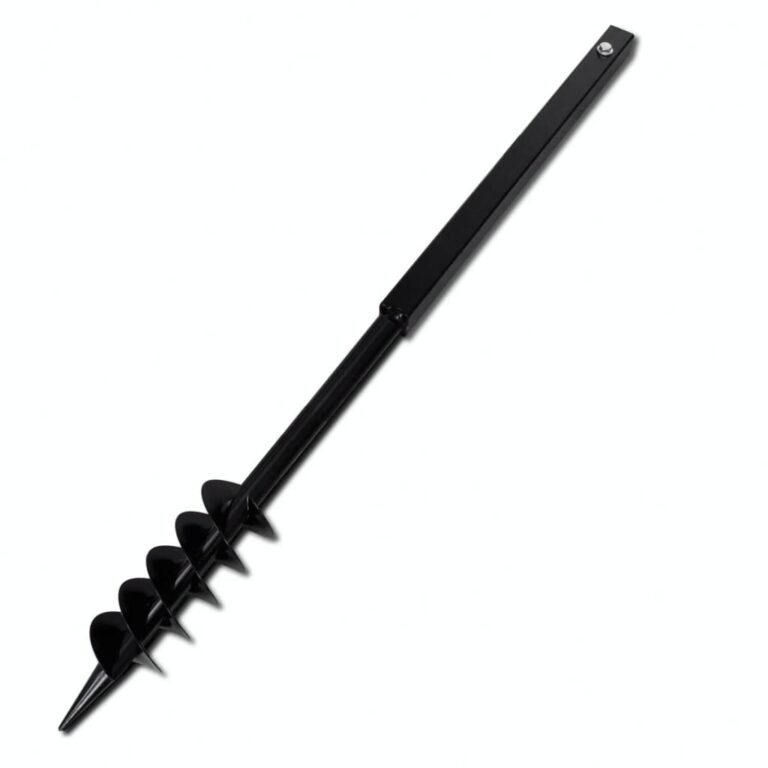 Broca de solo manual 80 mm com tubo de prolongamento 9 m aço - Image 5