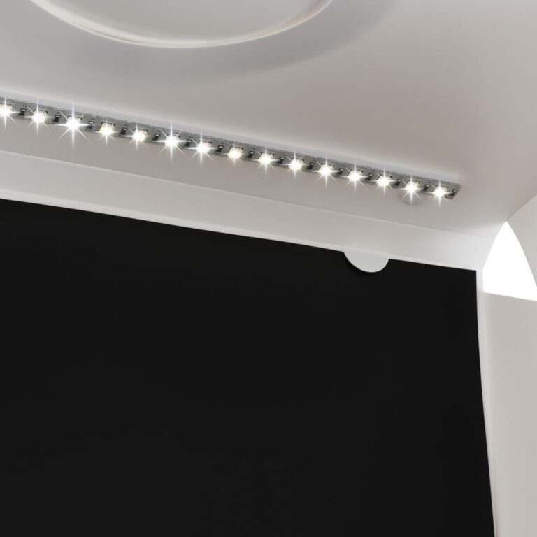 Caixa luz LED dobrável estúdio foto. 40x34x37cm plástico branco - Image 4