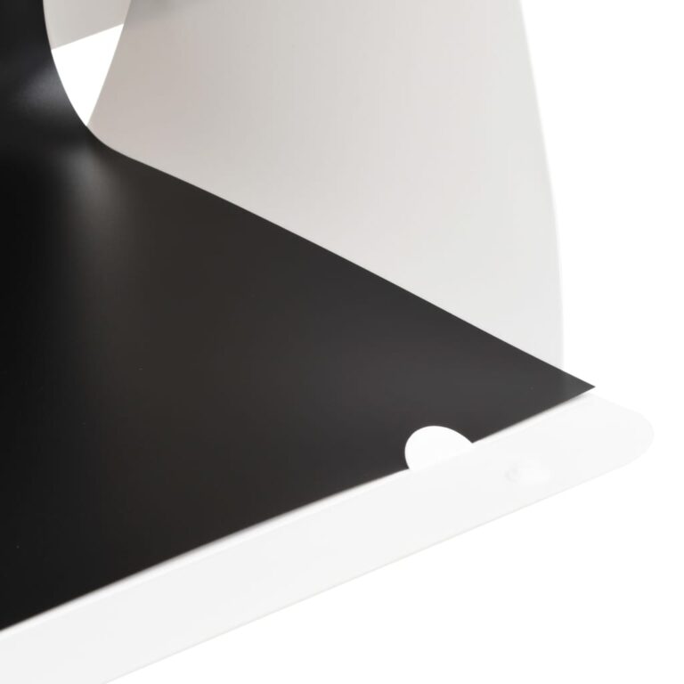 Caixa luz LED dobrável estúdio foto. 40x34x37cm plástico branco - Image 5