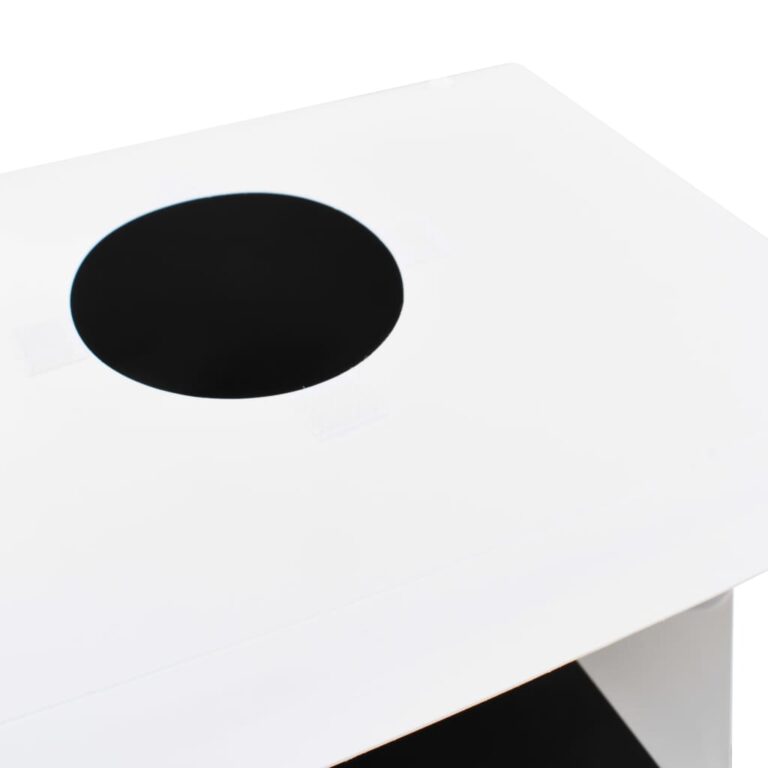 Caixa luz LED dobrável estúdio foto. 40x34x37cm plástico branco - Image 6