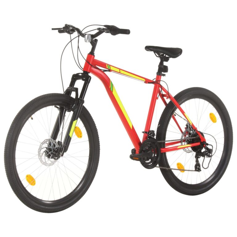 Bicicleta de montanha 21 velocidades roda 27,5" 42 cm vermelho - Image 2