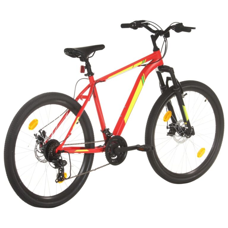 Bicicleta de montanha 21 velocidades roda 27,5" 42 cm vermelho - Image 3