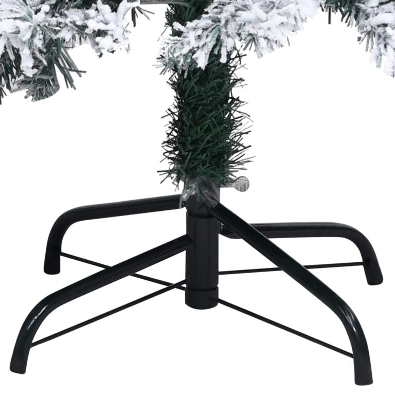 Árvore Natal artificial pré-iluminada c/ bolas 180 cm PVC verde - Image 4