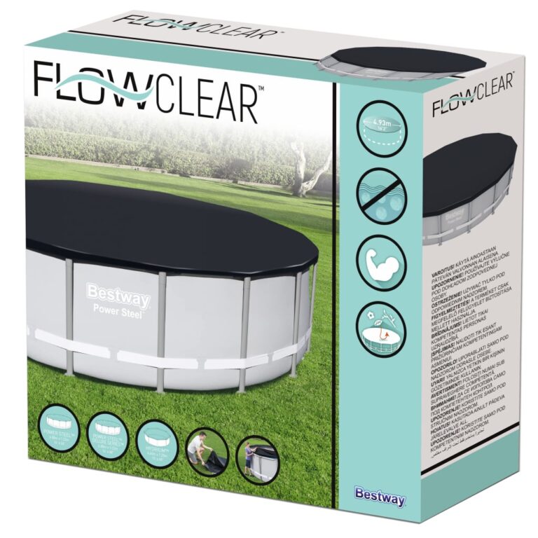 Bestway Cobertura de piscina Flowclear 488 cm - Image 7