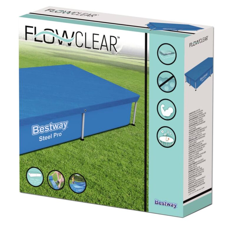 Bestway Cobertura de piscina Flowclear 221x150 cm - Image 3