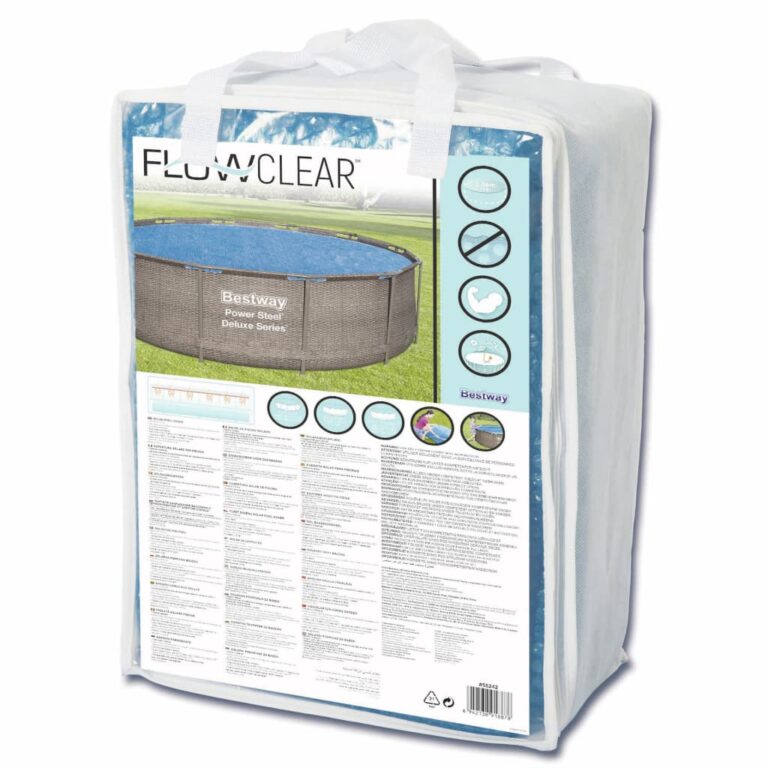 Bestway Cobertura de piscina solar Flowclear 356 cm - Image 9