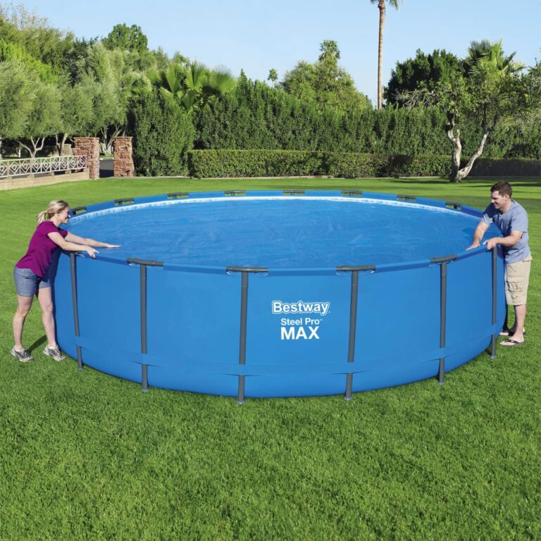 Bestway Cobertura de piscina solar Flowclear 549 cm - Image 3