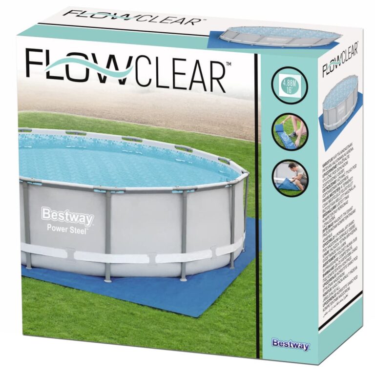 Bestway Pano para chão de piscina Flowclear 488x488 cm - Image 9