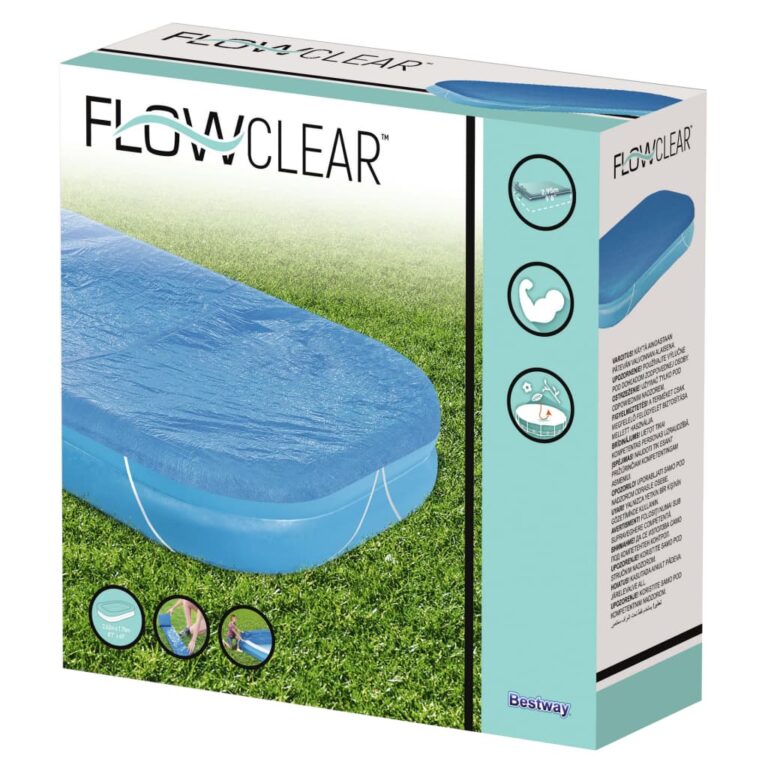 Bestway Cobertura de piscina Flowclear 262x175x51 cm - Image 6