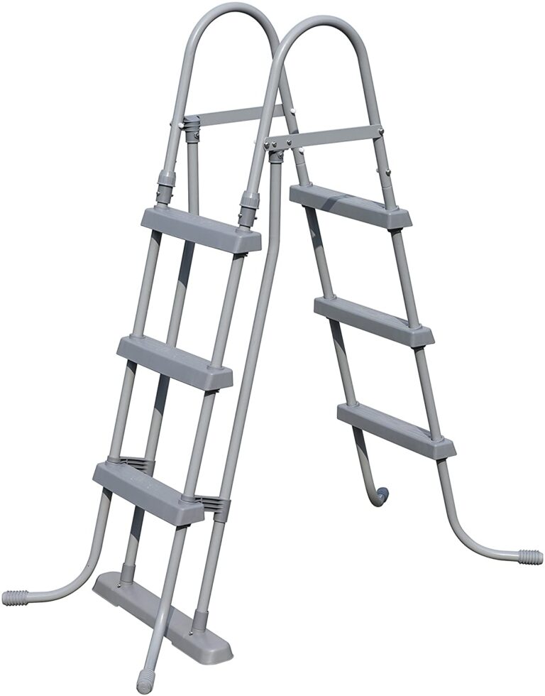 Bestway 58330 -  escalera para piscinas de 107 cm sin plataforma