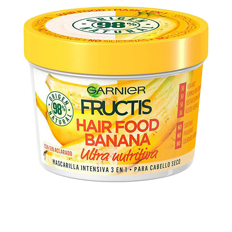 FRUCTIS HAIR FOOD máscara ultra nutritiva de banana 390 ml
