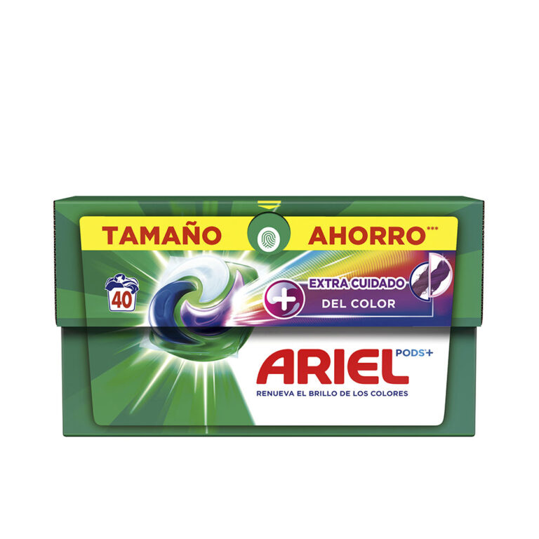 40 Cáp. ARIEL PODS COLOR detergente 3 em 1