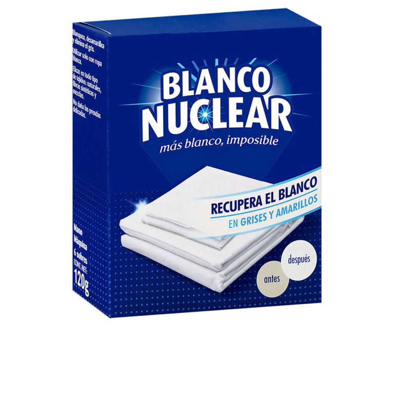 Detergente para roupa branca BLANCO NUCLEAR x 6 saquetas