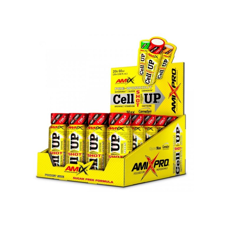 CellUp Energy Shot 20 frascos x 60 ml Amix Pro