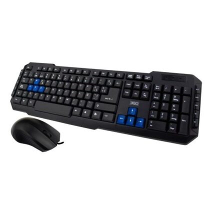 TECLADO + RATON WIRED DRILE 3GO