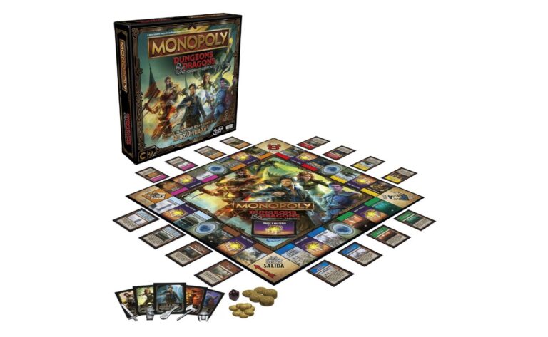 MONOPOLY DUNGEONS AND DRAGONS: HONOR DE LOS DRAGONES CASTELLANO - Image 2