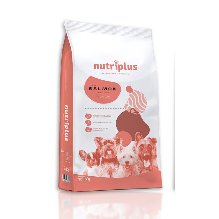 NUTRIPLUS PERROS ADULTO SALMON (3 KG)