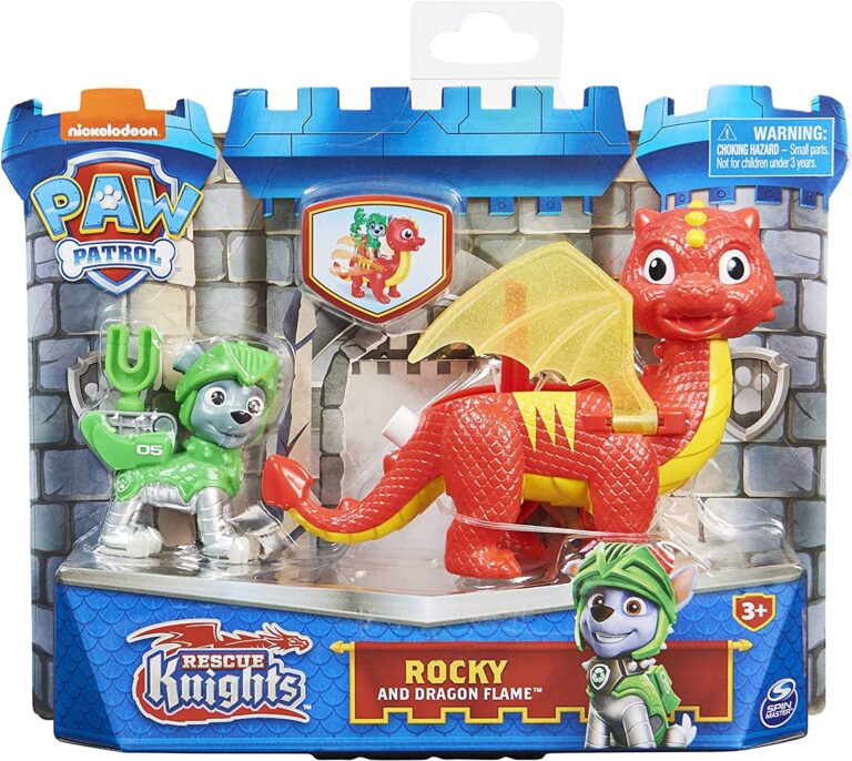 PAW PATROL RESCUE KNIGHTS DRAGON CACHORROS CABALLEROS - Image 2