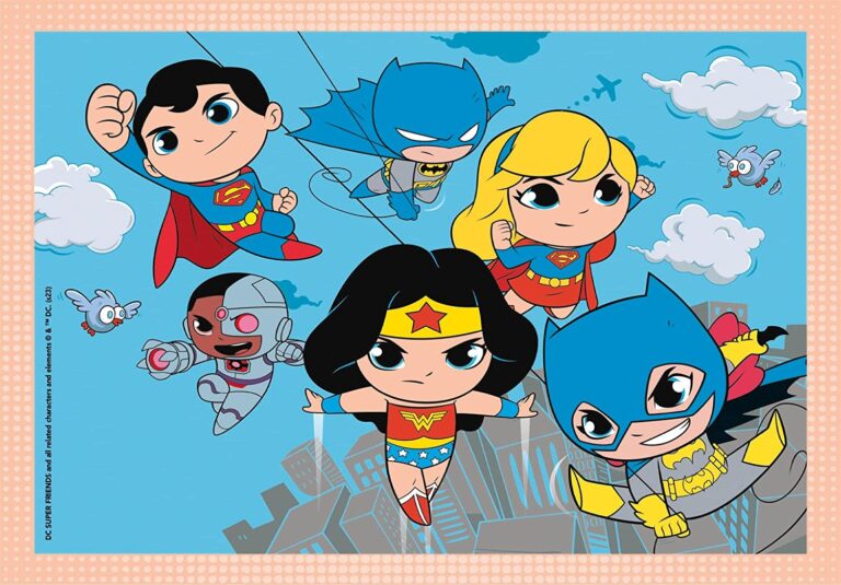 PUZZLE 4 EN 1 DC SUPERFRIENDS - Image 2