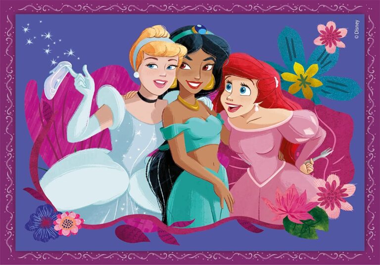 PUZZLE 4 EN 1 PRINCESAS DISNEY - Image 2