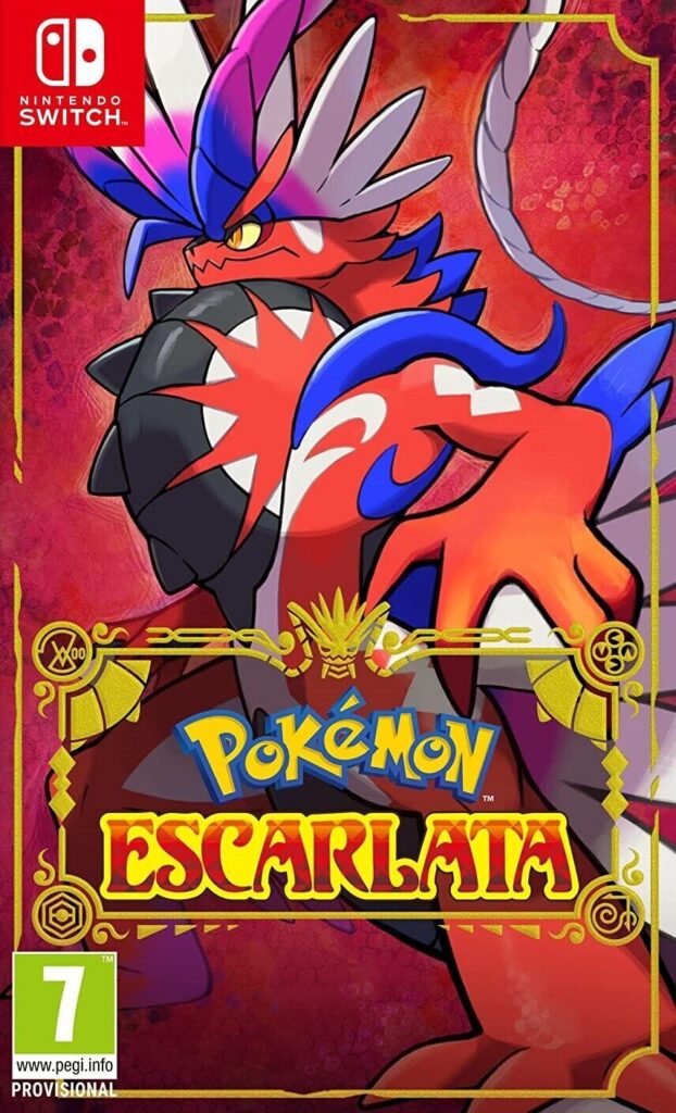 NINTENDO SWITCH GAME POKEMON ESCARLATA + DLC ESP