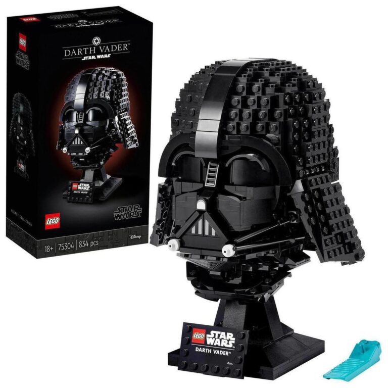 Lego construcciones star wars casco darth vader