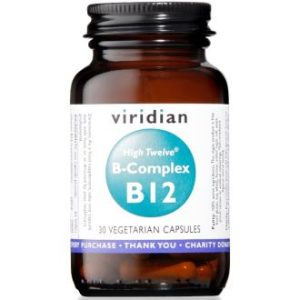 HIGH TWELVE B12  com B complex 30cap.veg.