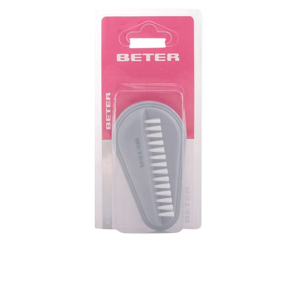 BETER CEPILLO UNAS DOBLES puntas nylon #gris 1ud