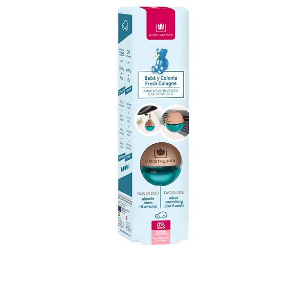 CRISTALINAS COCHE ambientador 0% #bebe 6 ml