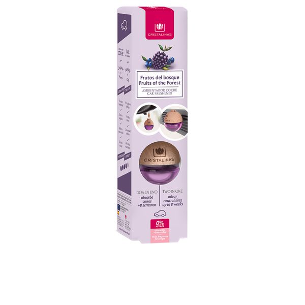 CRISTALINAS COCHE ambientador 0% #frutos del bosque 6 ml