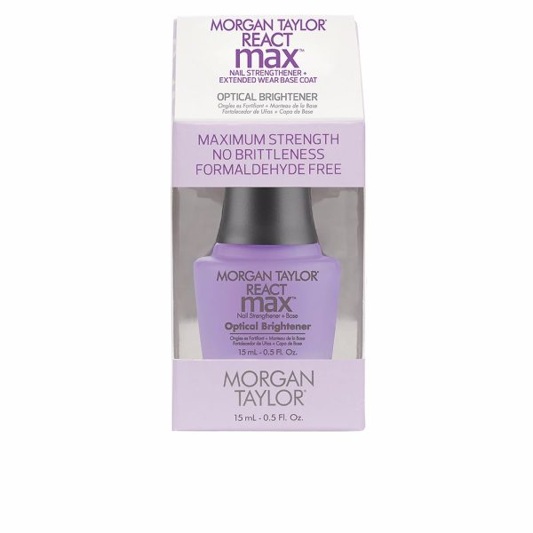 REACT MAX OPTICAL fortalecedor de uñas + base 15 ml