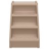 Escalera plegable para perros 62x40x49,5 cm marrón - Imagen 3