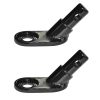 Acoplamento para reboque de bicicleta 2 pcs ferro