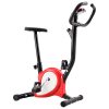Bicicleta estática com resistência por cinta vermelho - Image 3